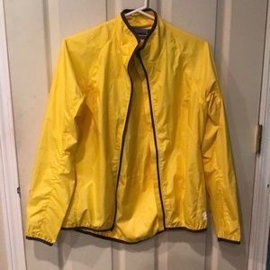 Women’s yellow cycling jacket